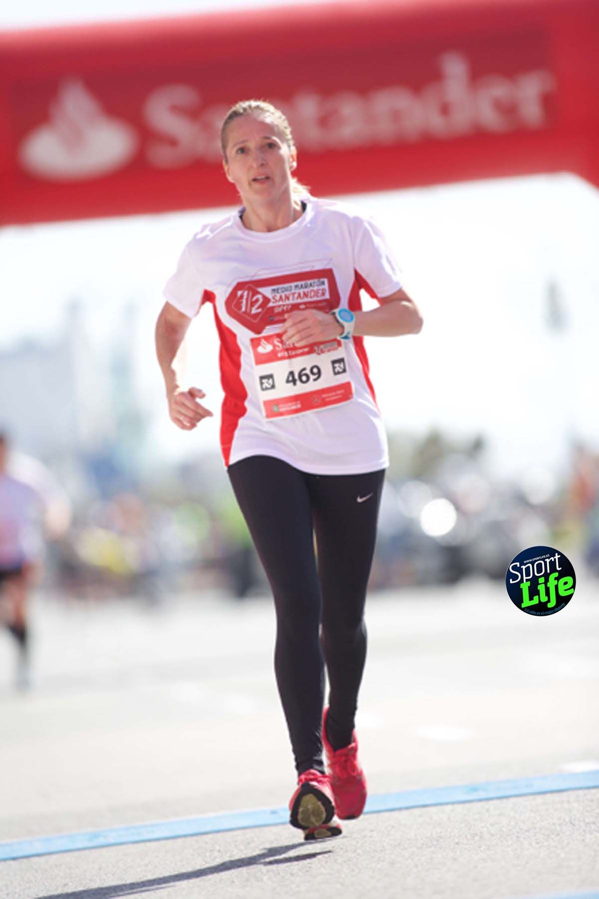 Medio Maratón de Santander meta 2