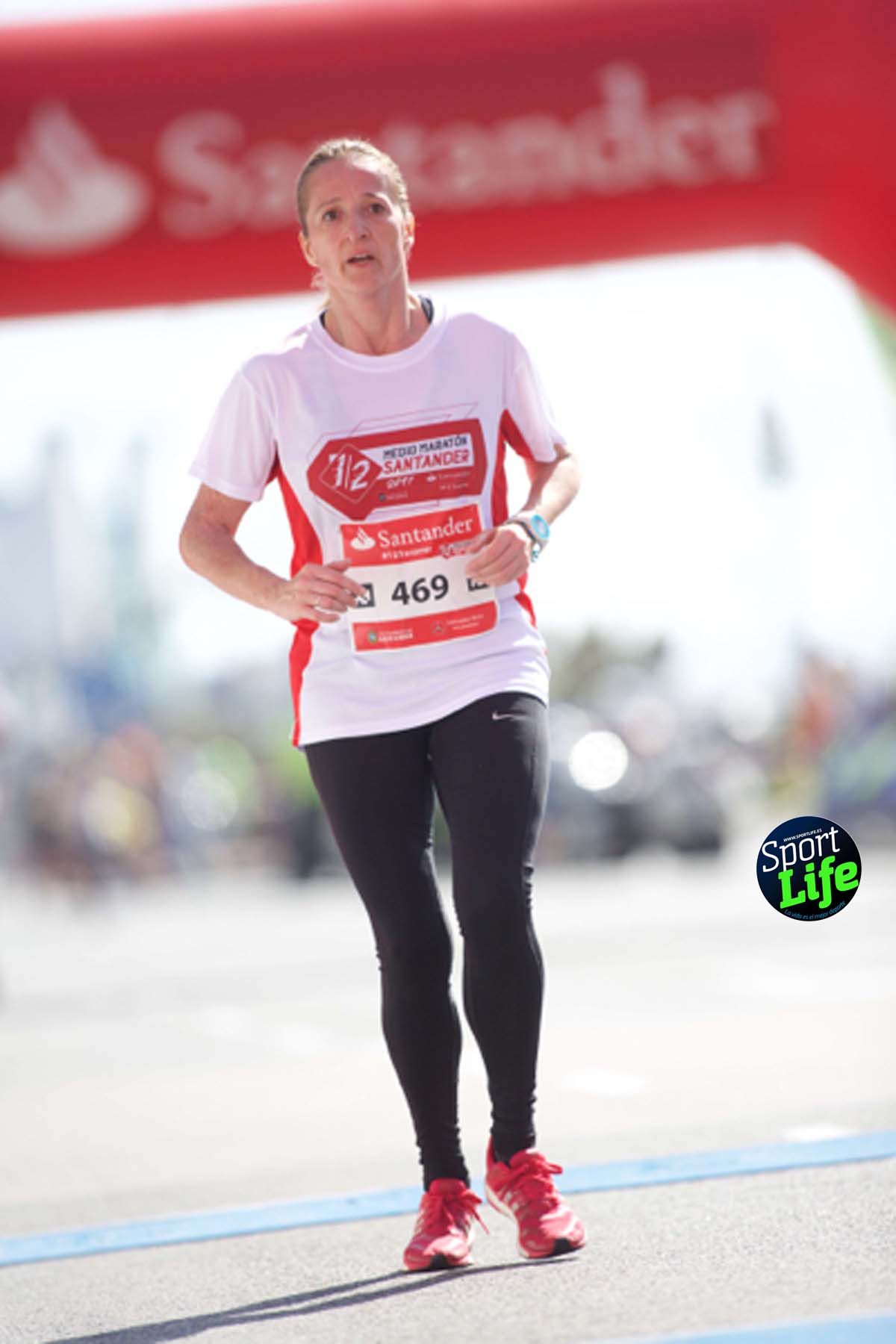 Medio Maratón de Santander meta 2