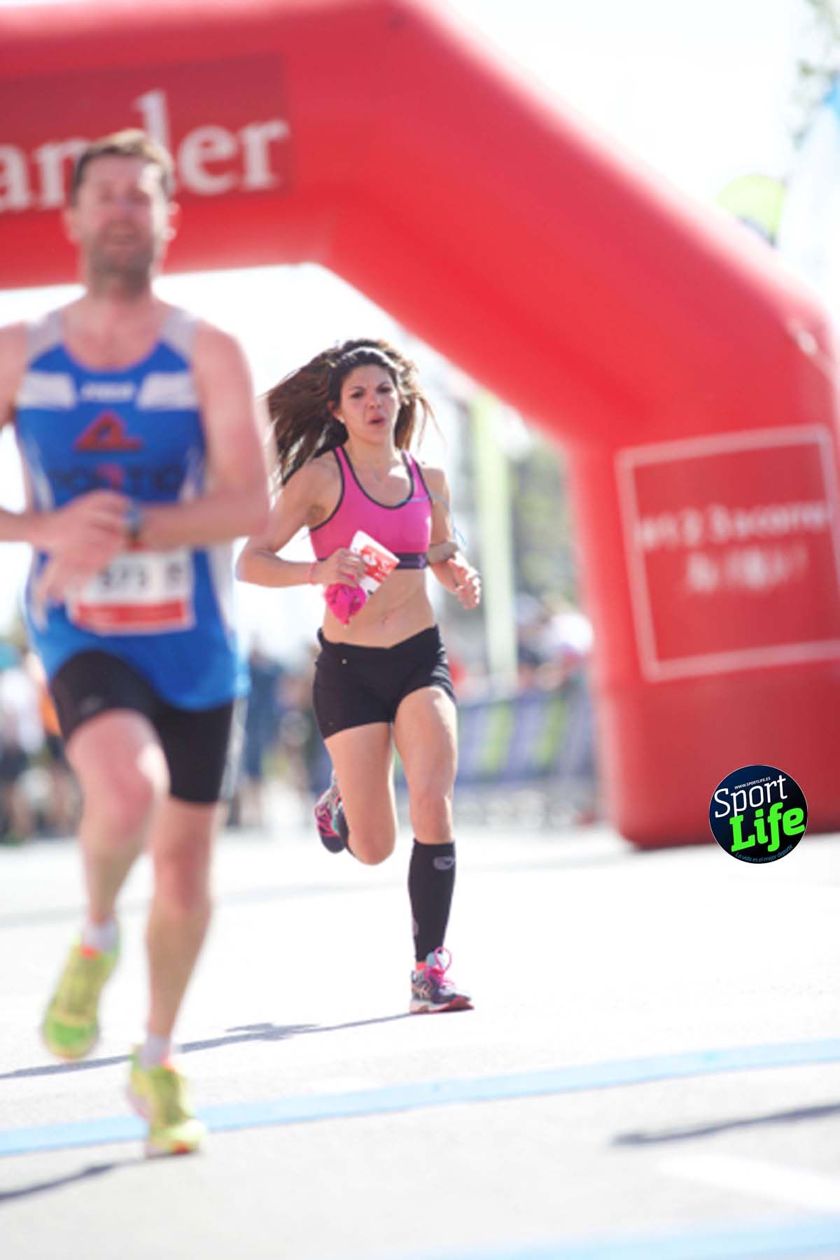 Medio Maratón de Santander meta 2