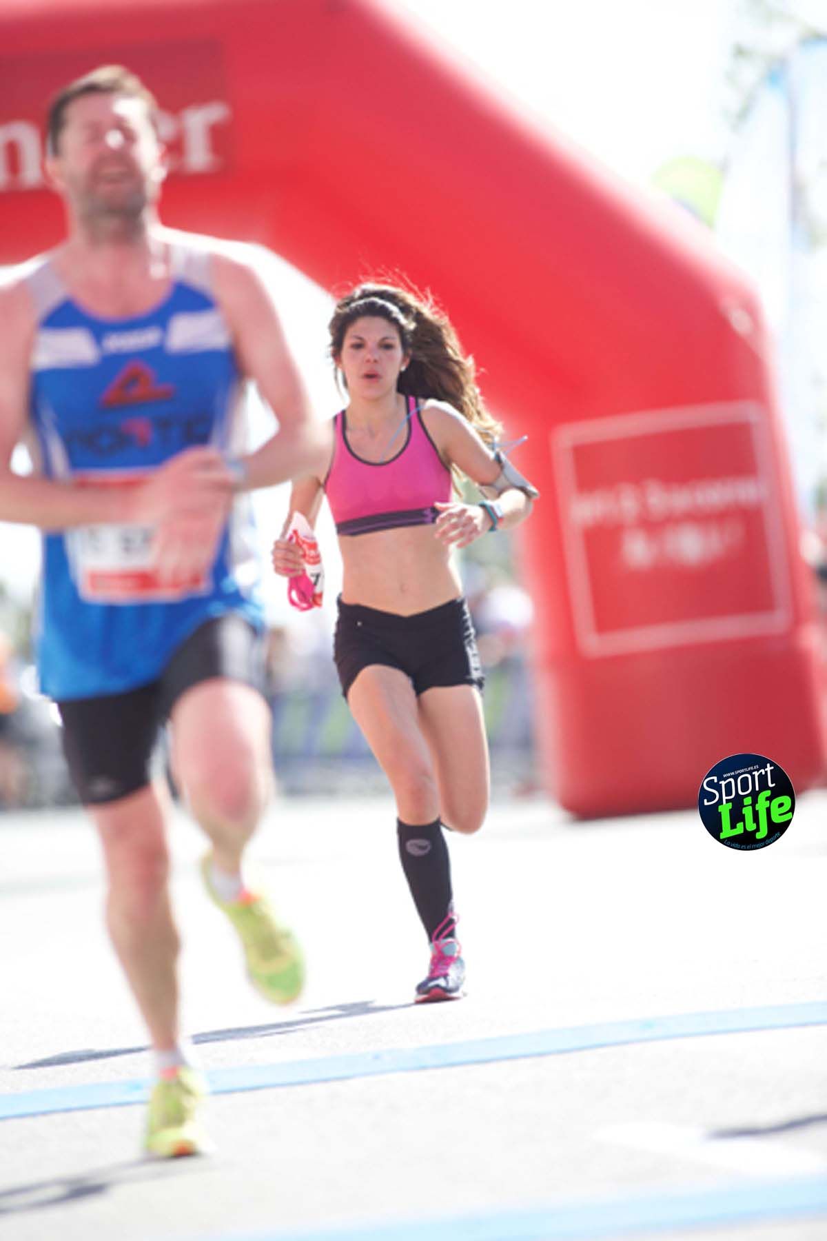 Medio Maratón de Santander meta 2