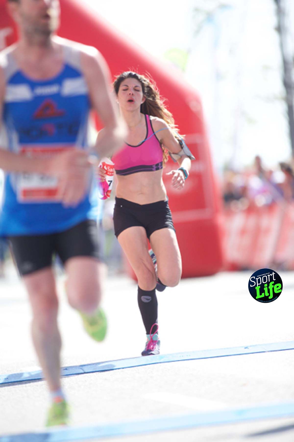 Medio Maratón de Santander meta 2