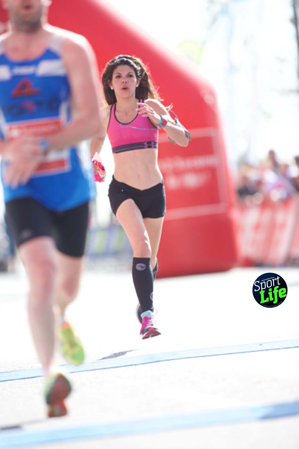 Medio Maratón de Santander meta 2
