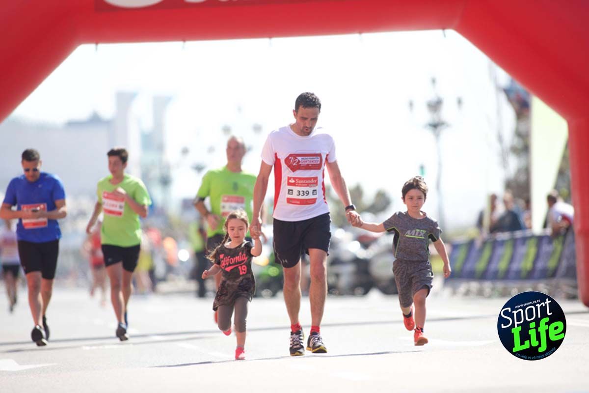 Medio Maratón de Santander meta 2