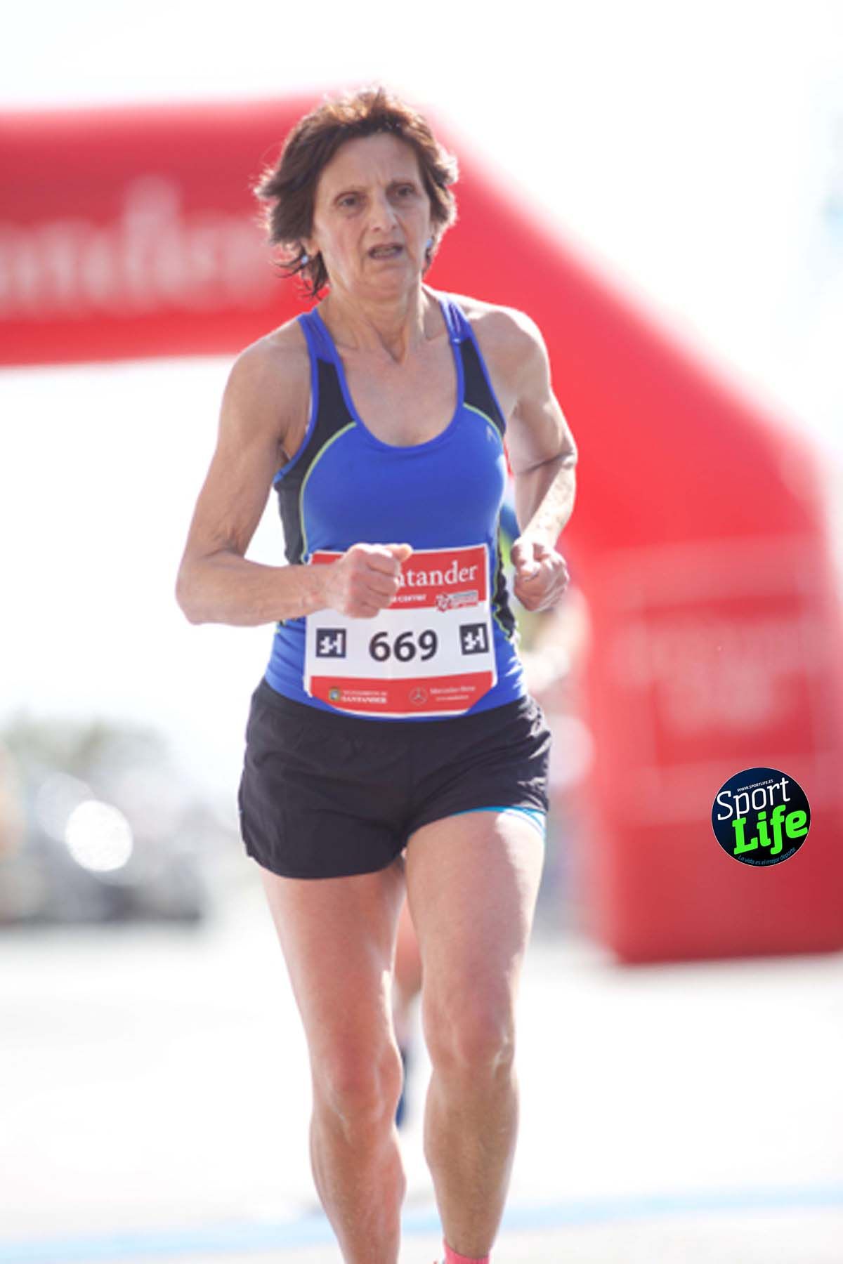 Medio Maratón de Santander meta 2