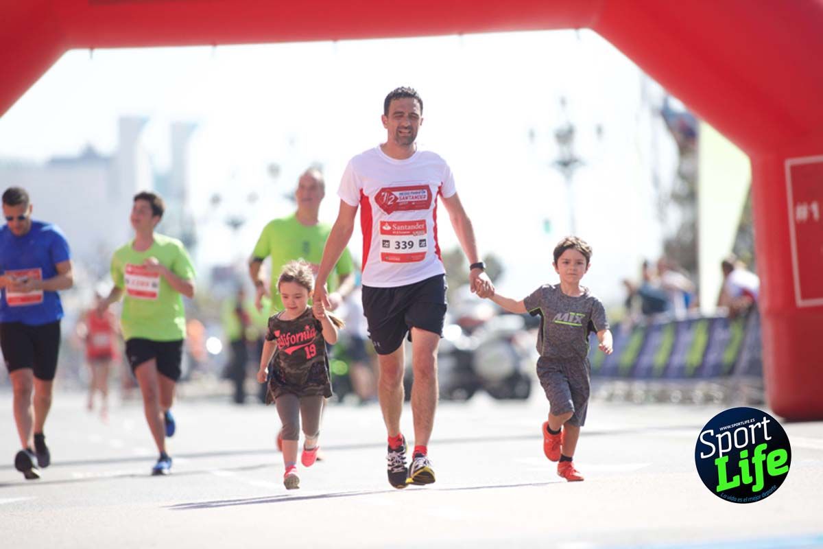 Medio Maratón de Santander meta 2