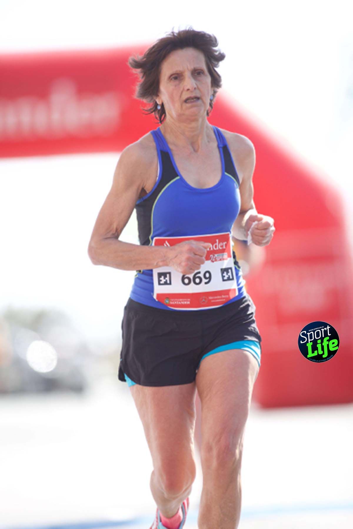 Medio Maratón de Santander meta 2
