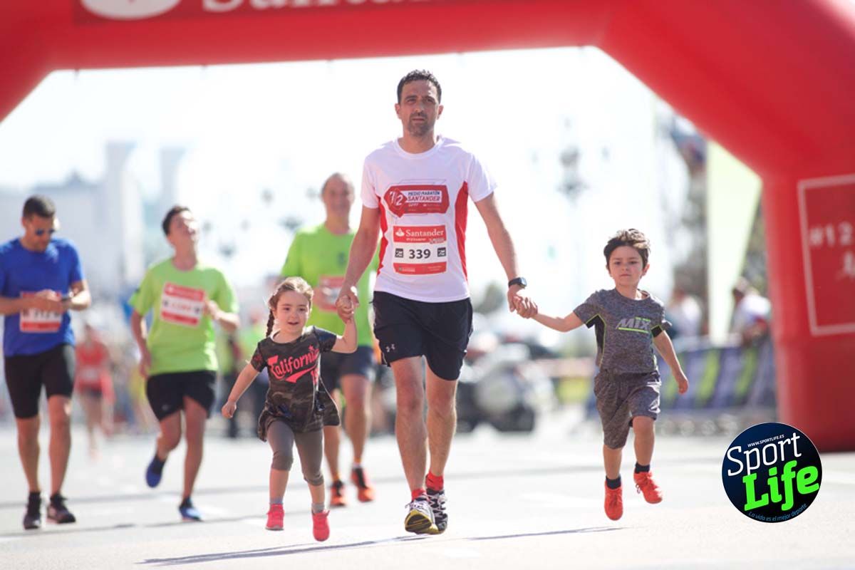 Medio Maratón de Santander meta 2