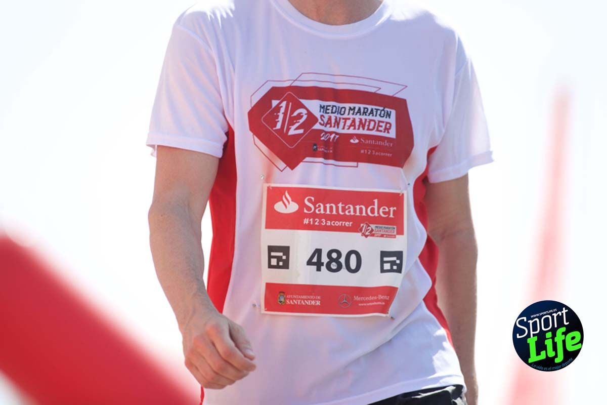 Medio Maratón de Santander meta 2