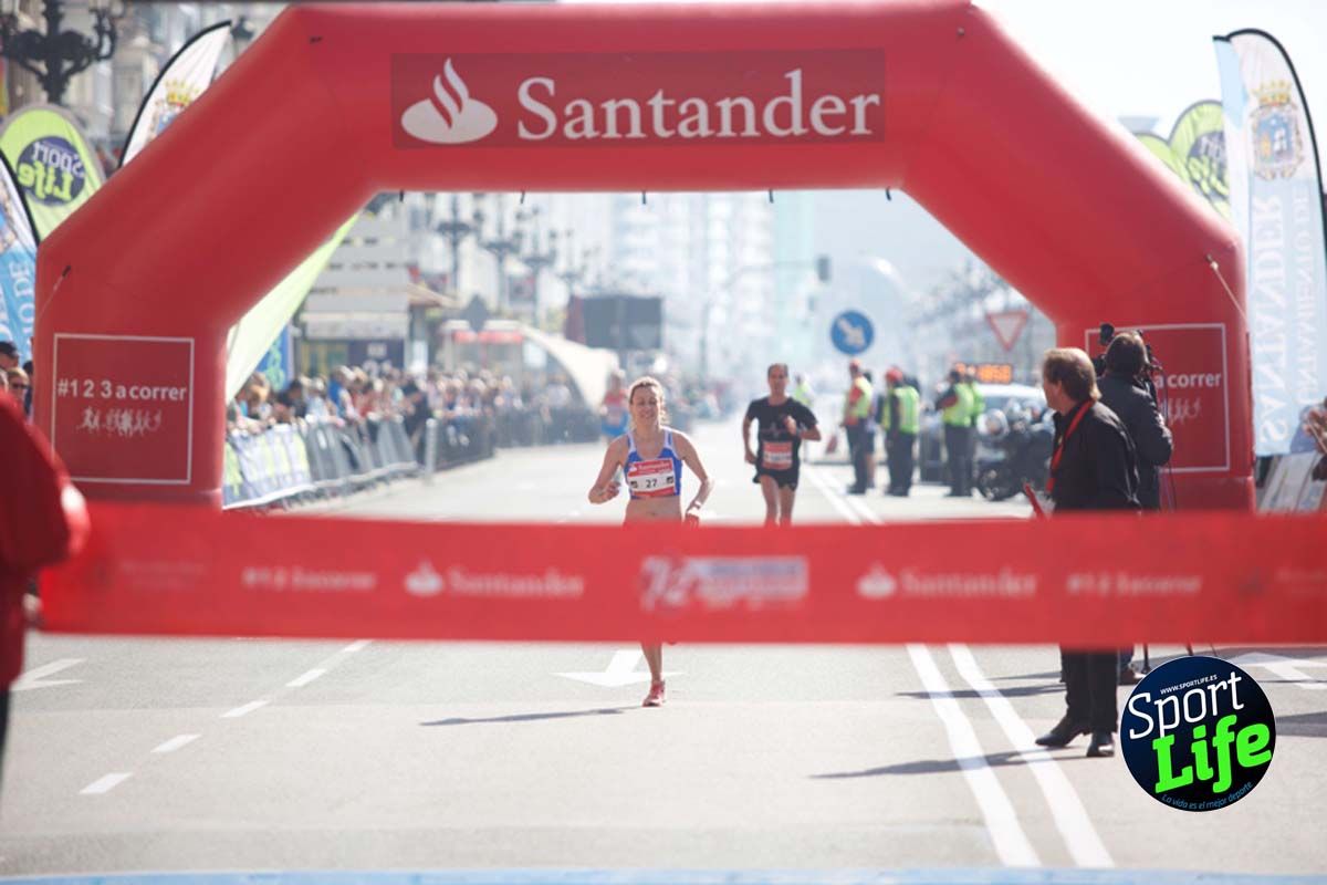 Media Maratón Santander meta 4