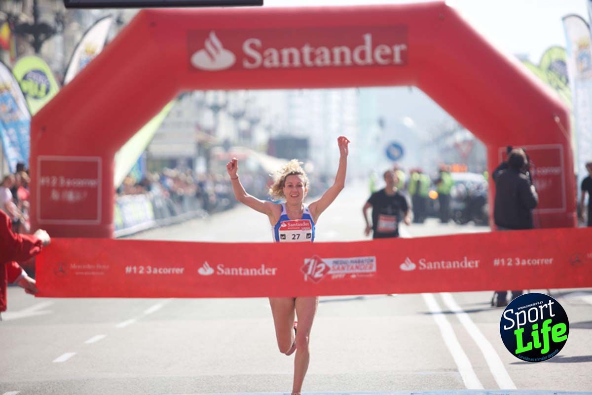 Media Maratón Santander meta 4