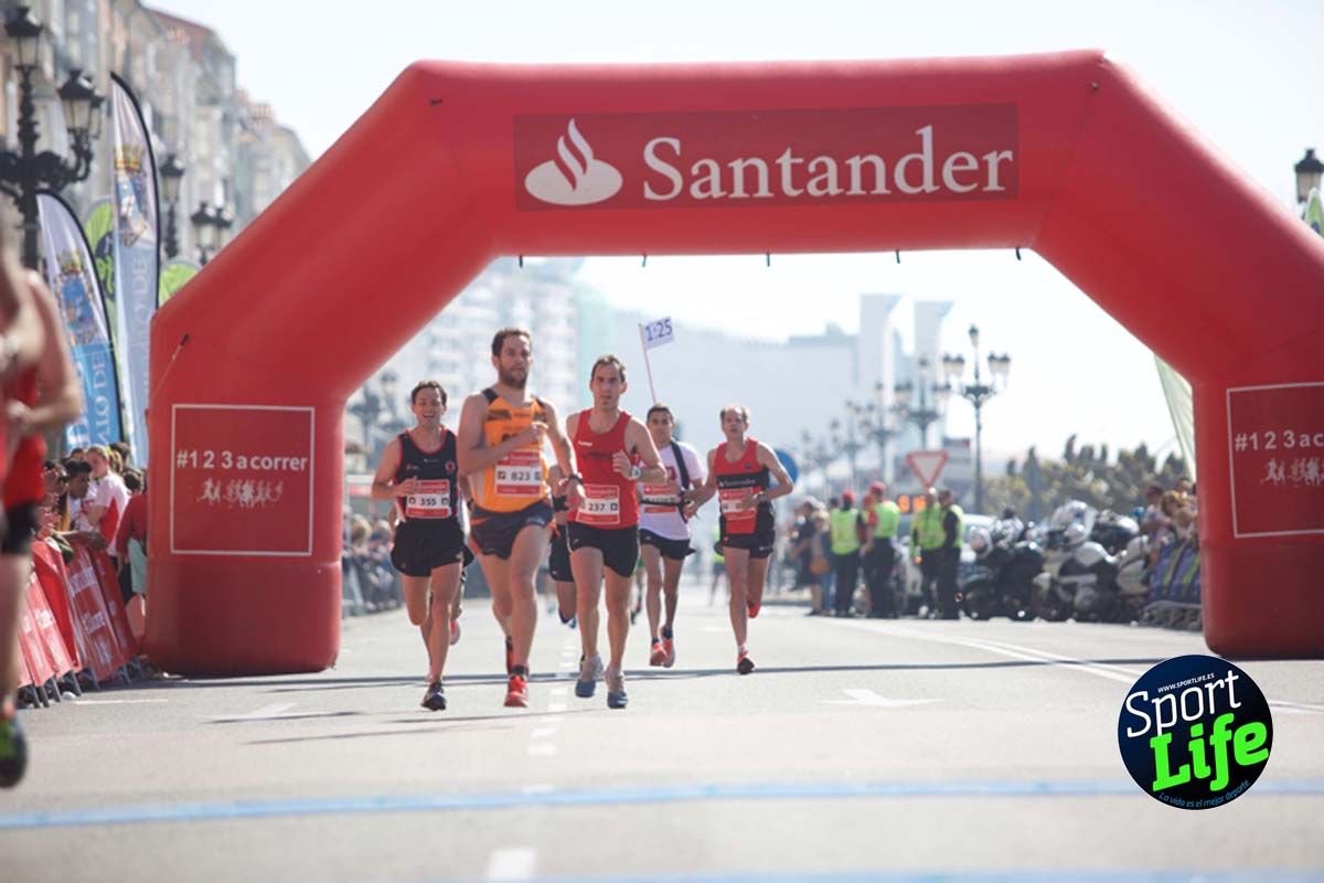 Media Maratón Santander meta 4