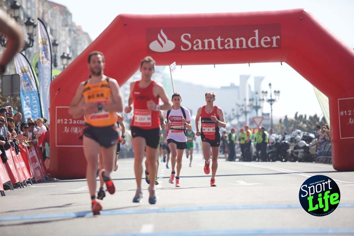 Media Maratón Santander meta 4