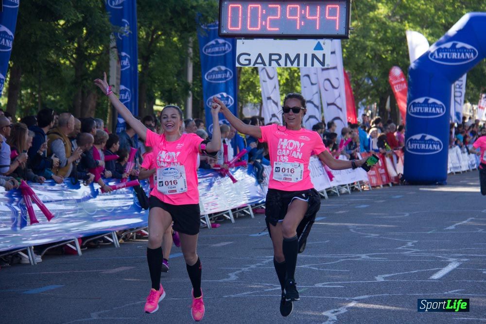Carrera de la Mujer Madrid: arco derecho, del minuto 21 al 43
