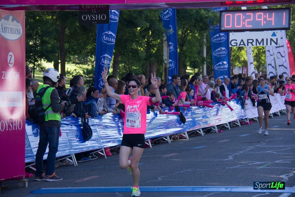 Carrera de la Mujer Madrid: arco derecho, del minuto 21 al 43