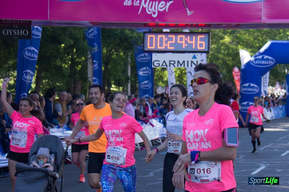 Carrera de la Mujer Madrid: arco derecho, del minuto 21 al 43