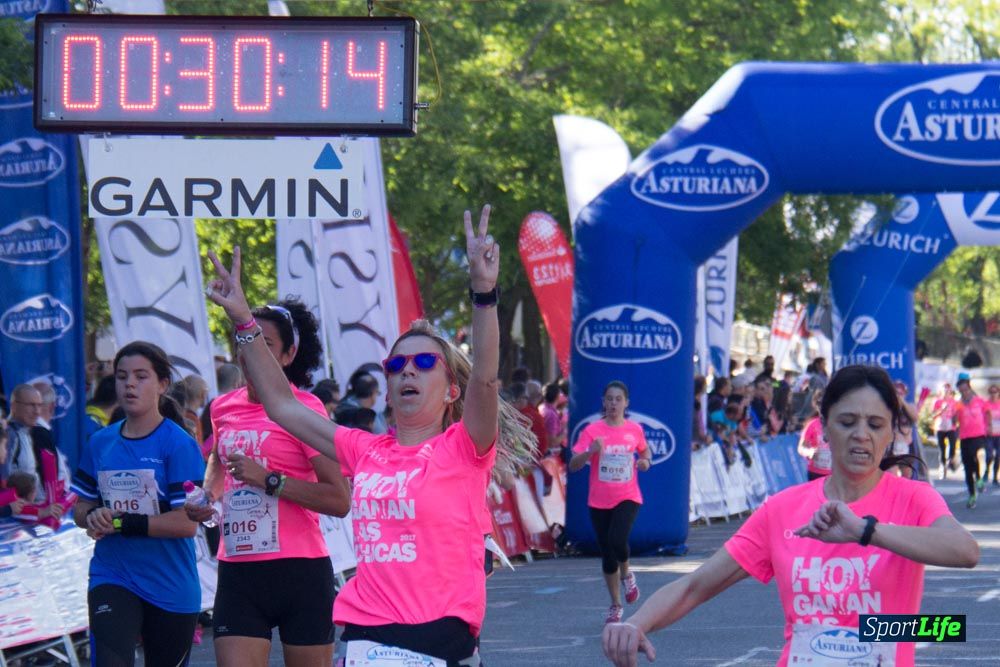 Carrera de la Mujer Madrid: arco derecho, del minuto 21 al 43