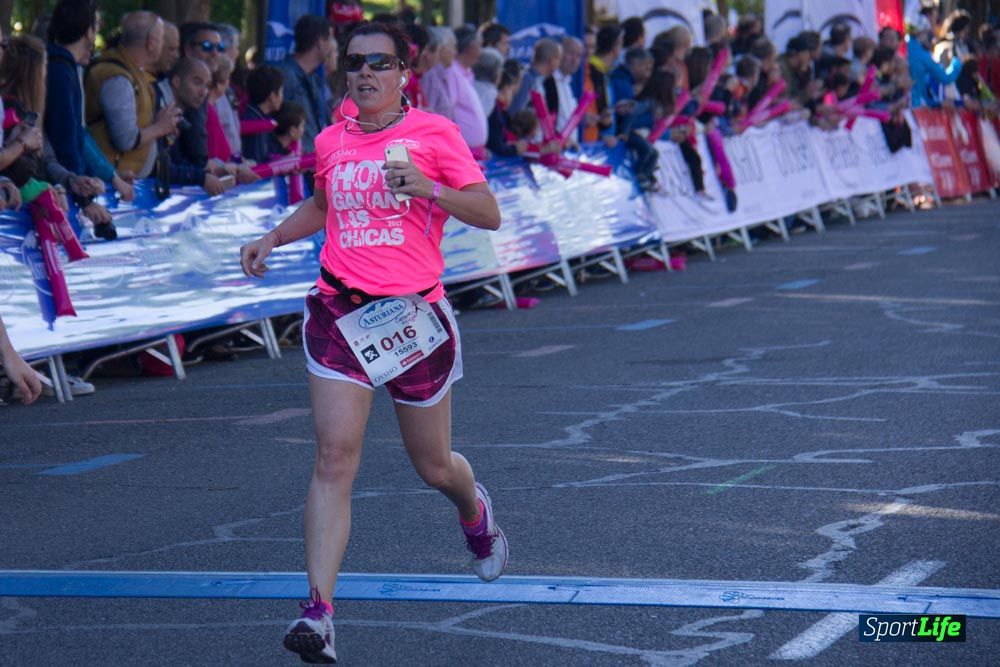 Carrera de la Mujer Madrid: arco derecho, del minuto 21 al 43
