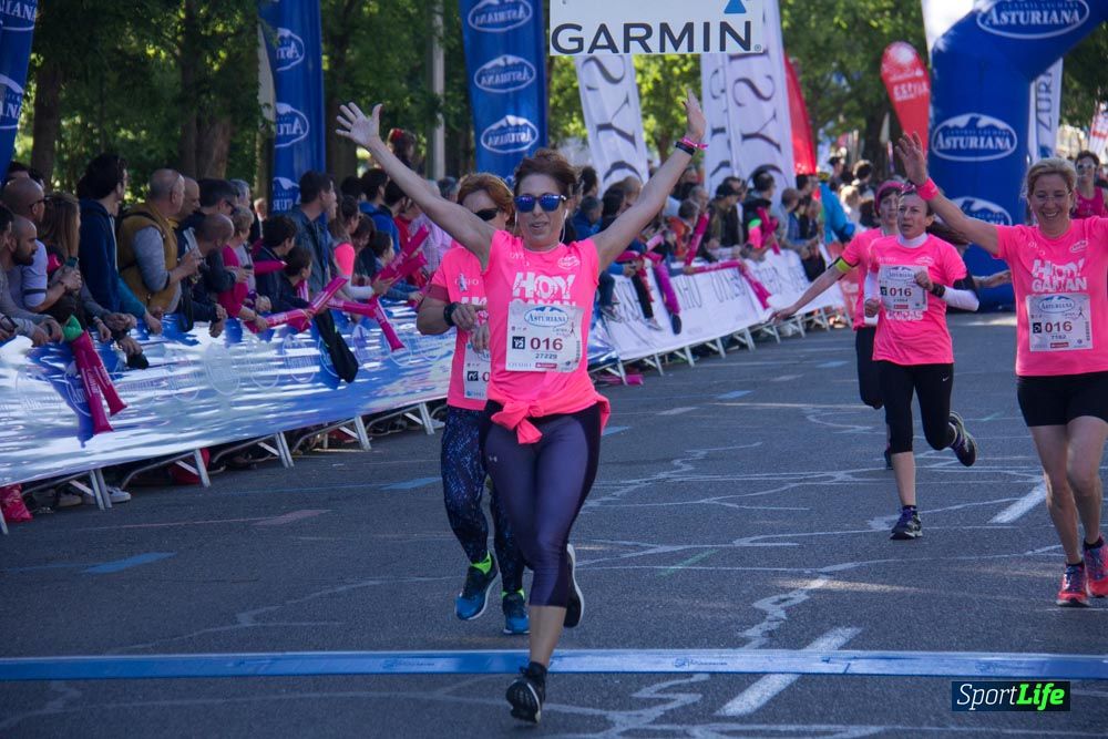 Carrera de la Mujer Madrid: arco derecho, del minuto 21 al 43