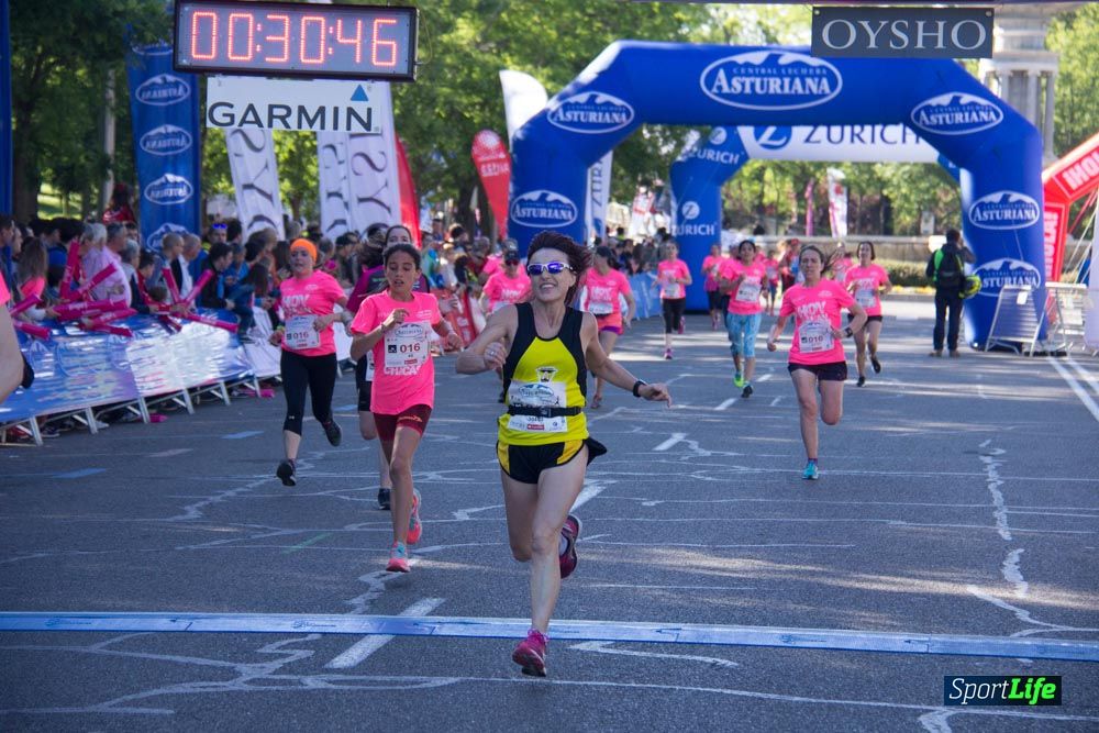 Carrera de la Mujer Madrid: arco derecho, del minuto 21 al 43