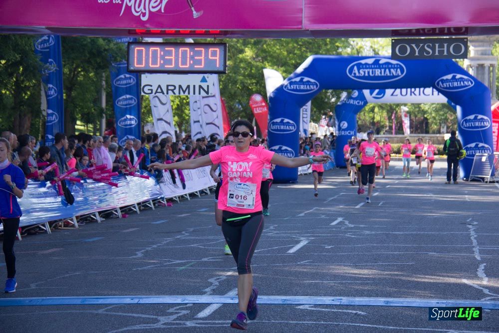 Carrera de la Mujer Madrid: arco derecho, del minuto 21 al 43
