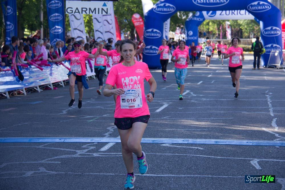 Carrera de la Mujer Madrid: arco derecho, del minuto 21 al 43