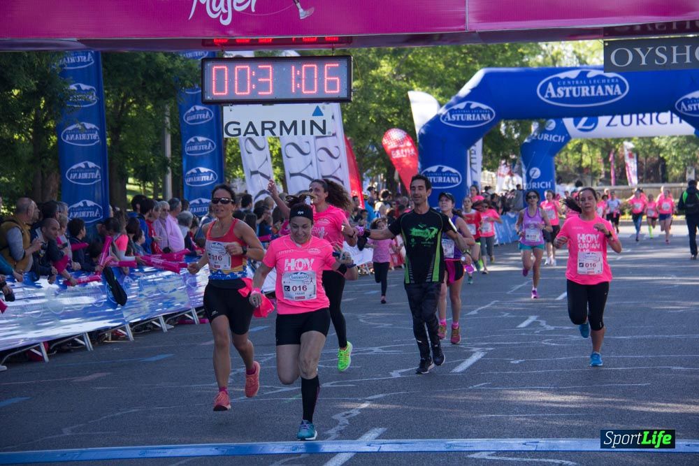 Carrera de la Mujer Madrid: arco derecho, del minuto 21 al 43