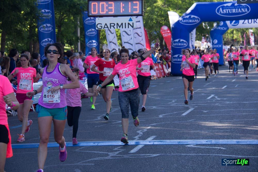 Carrera de la Mujer Madrid: arco derecho, del minuto 21 al 43