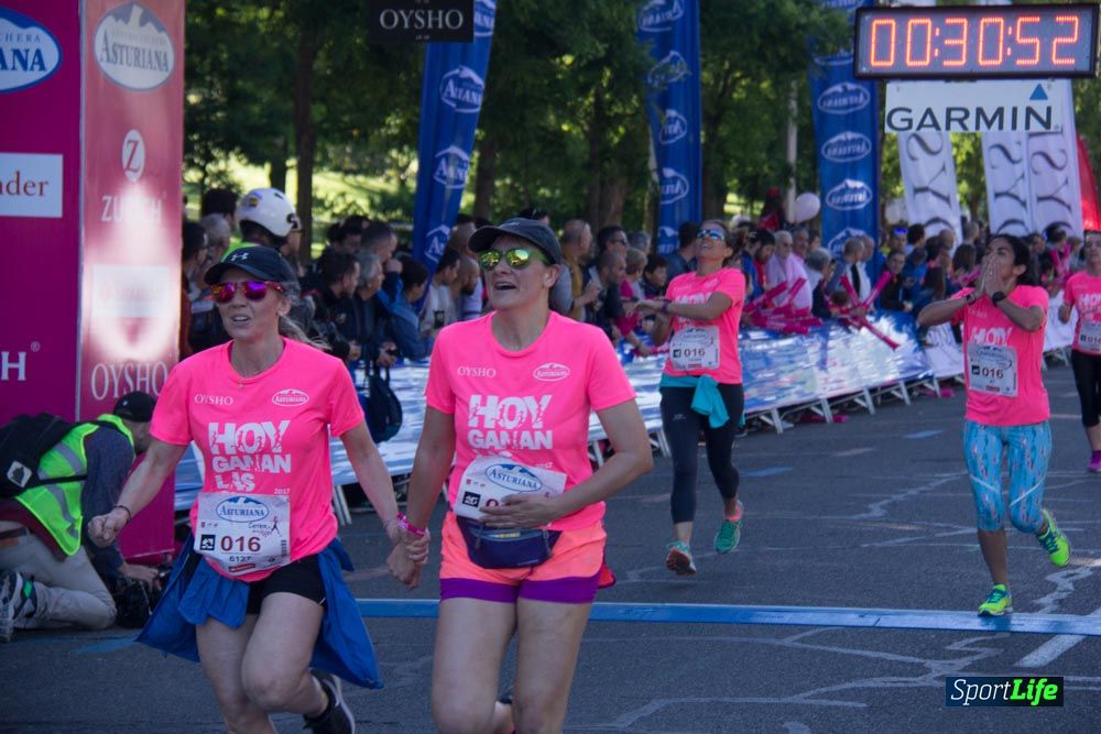 Carrera de la Mujer Madrid: arco derecho, del minuto 21 al 43