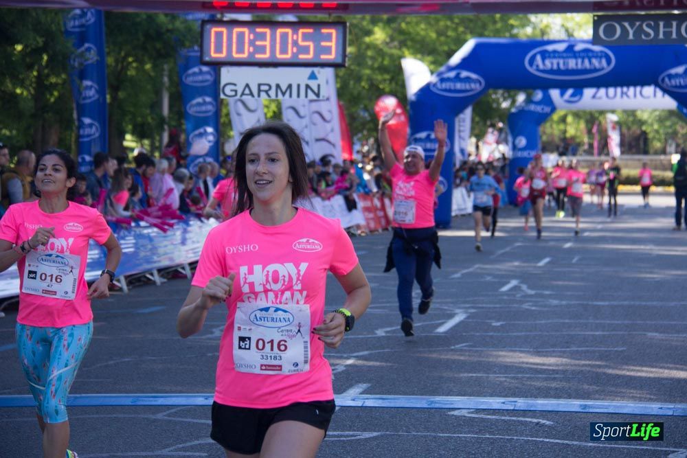 Carrera de la Mujer Madrid: arco derecho, del minuto 21 al 43