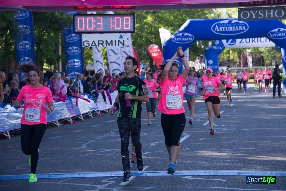 Carrera de la Mujer Madrid: arco derecho, del minuto 21 al 43