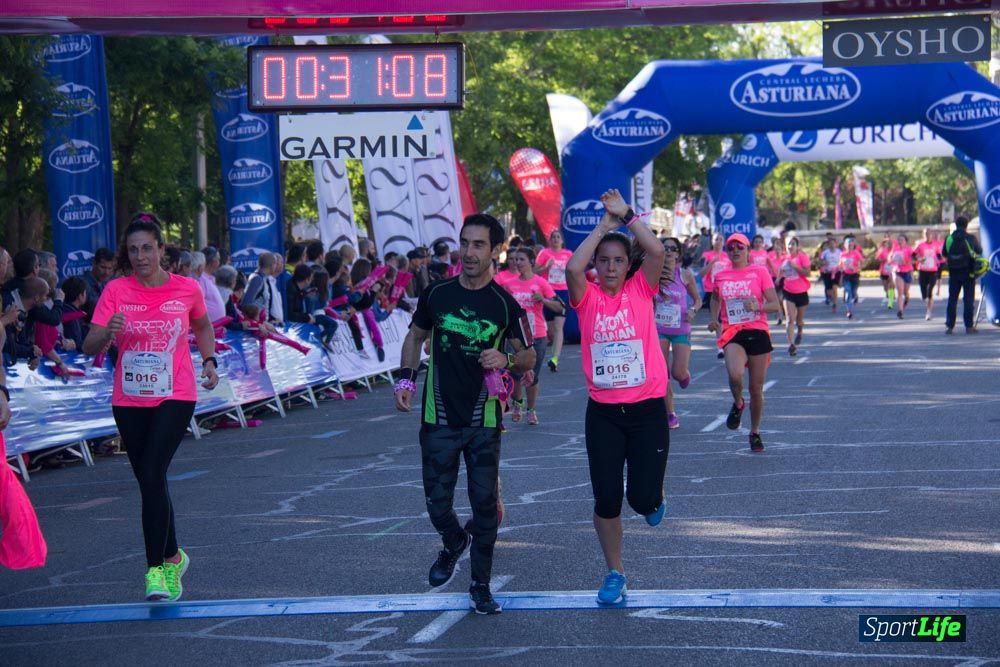 Carrera de la Mujer Madrid: arco derecho, del minuto 21 al 43