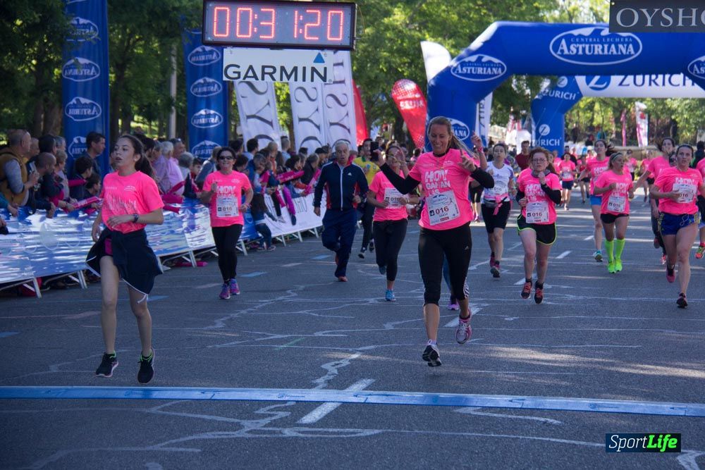 Carrera de la Mujer Madrid: arco derecho, del minuto 21 al 43