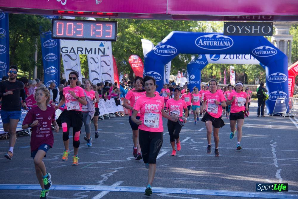 Carrera de la Mujer Madrid: arco derecho, del minuto 21 al 43