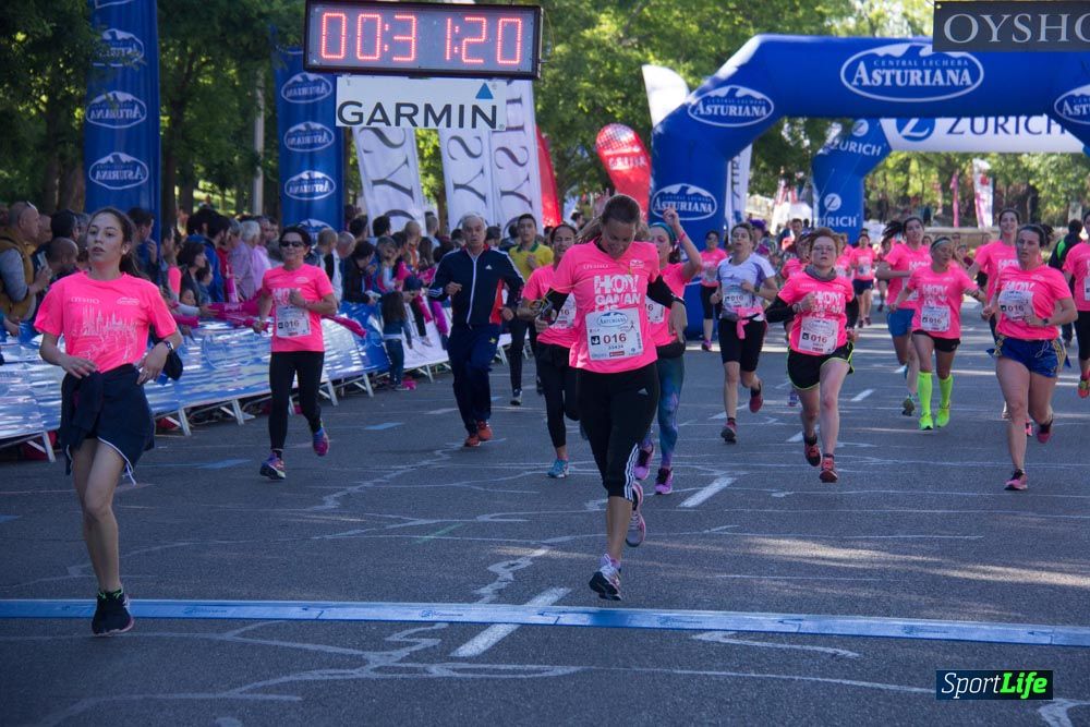 Carrera de la Mujer Madrid: arco derecho, del minuto 21 al 43