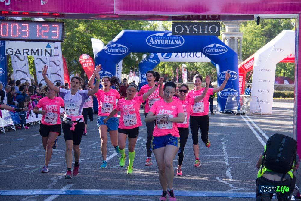 Carrera de la Mujer Madrid: arco derecho, del minuto 21 al 43