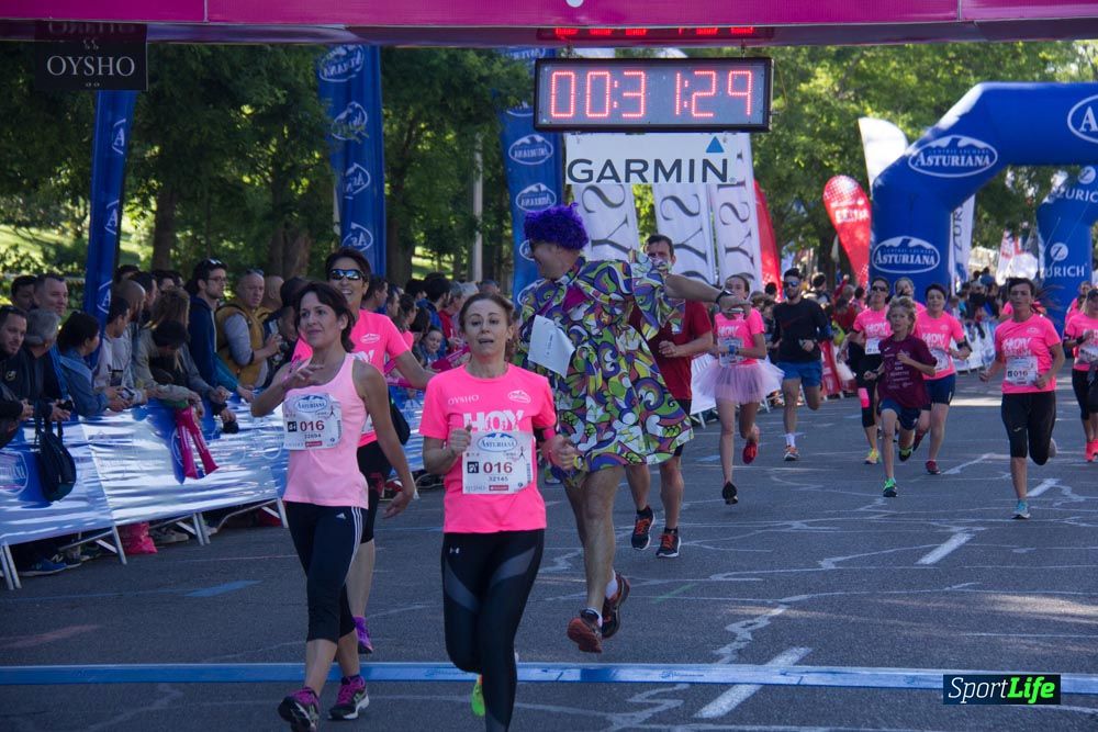 Carrera de la Mujer Madrid: arco derecho, del minuto 21 al 43