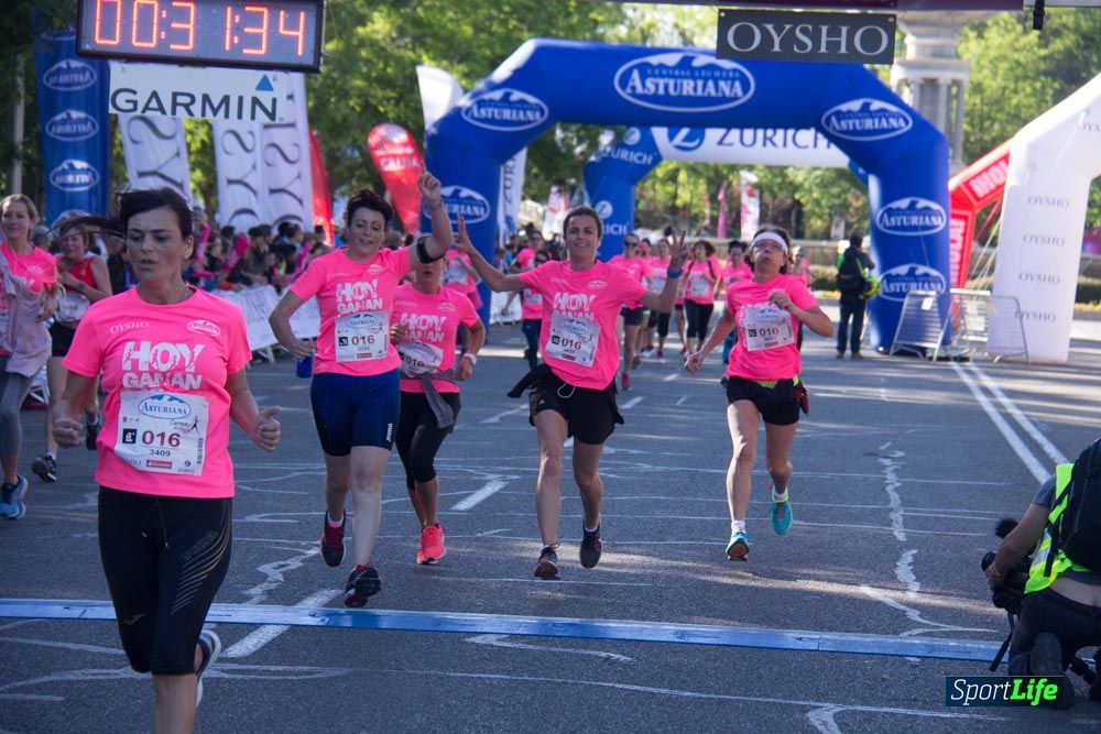 Carrera de la Mujer Madrid: arco derecho, del minuto 21 al 43