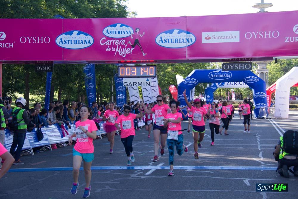 Carrera de la Mujer Madrid: arco derecho, del minuto 21 al 43