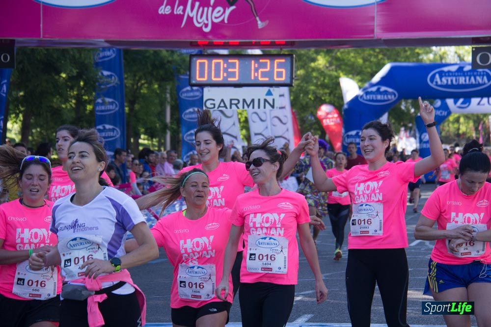 Carrera de la Mujer Madrid: arco derecho, del minuto 21 al 43