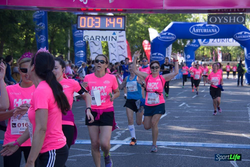 Carrera de la Mujer Madrid: arco derecho, del minuto 21 al 43