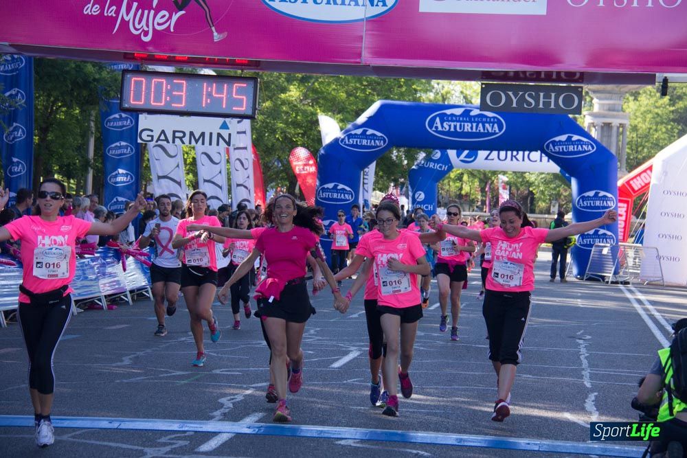 Carrera de la Mujer Madrid: arco derecho, del minuto 21 al 43