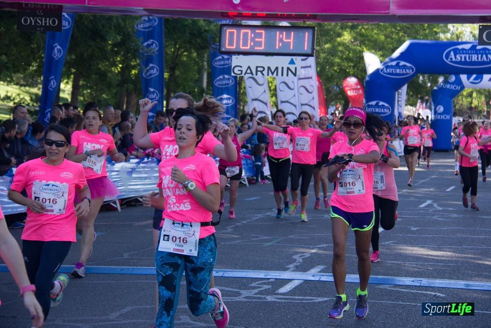 Carrera de la Mujer Madrid: arco derecho, del minuto 21 al 43