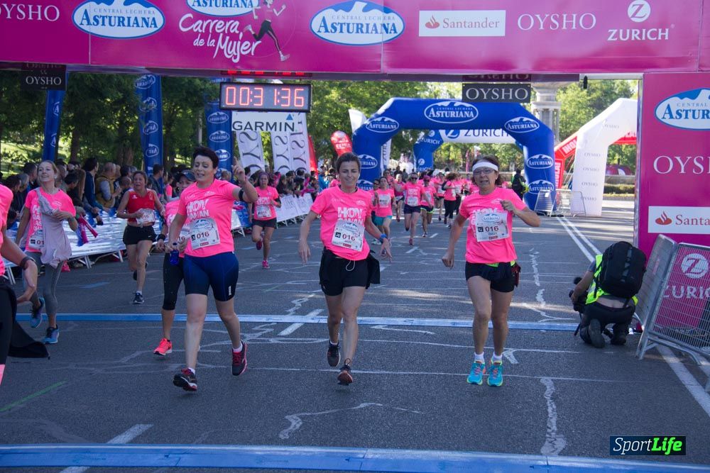 Carrera de la Mujer Madrid: arco derecho, del minuto 21 al 43
