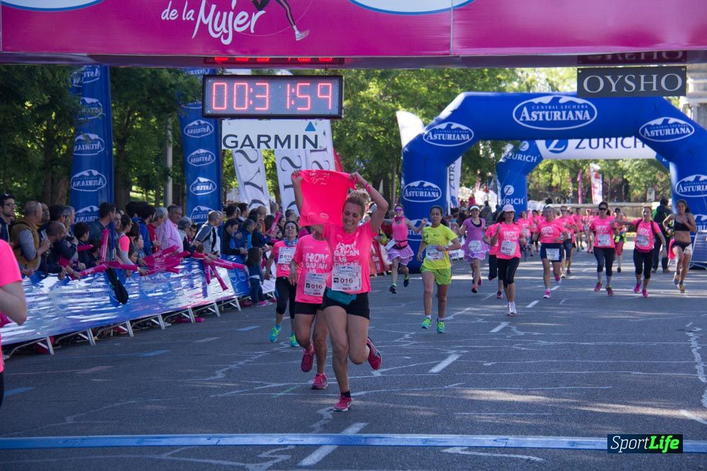 Carrera de la Mujer Madrid: arco derecho, del minuto 21 al 43