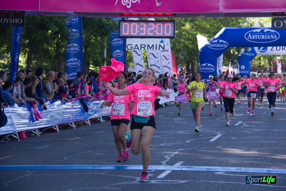 Carrera de la Mujer Madrid: arco derecho, del minuto 21 al 43