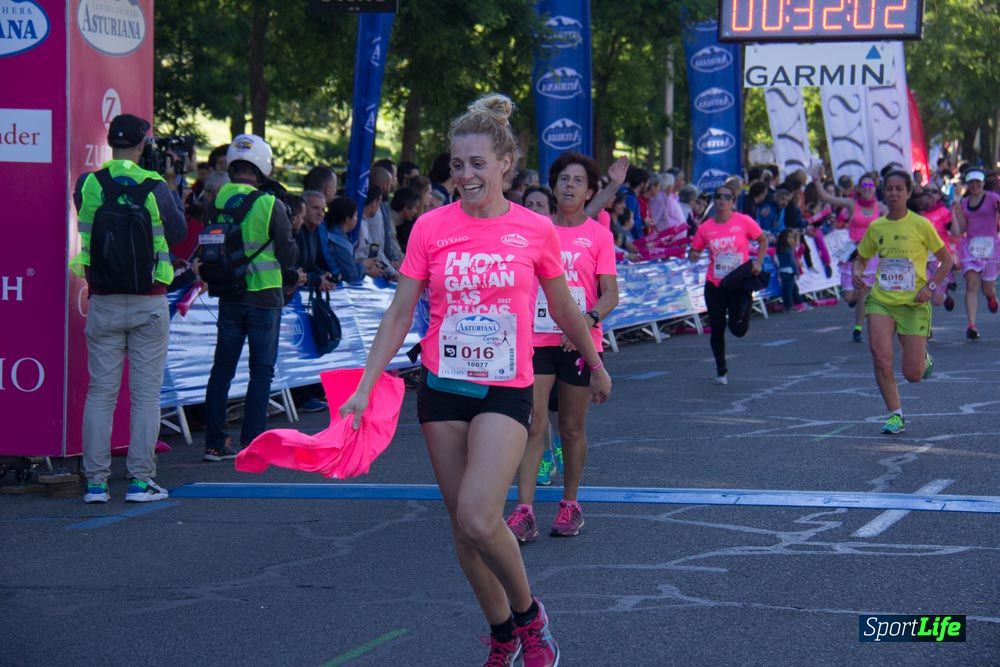 Carrera de la Mujer Madrid: arco derecho, del minuto 21 al 43