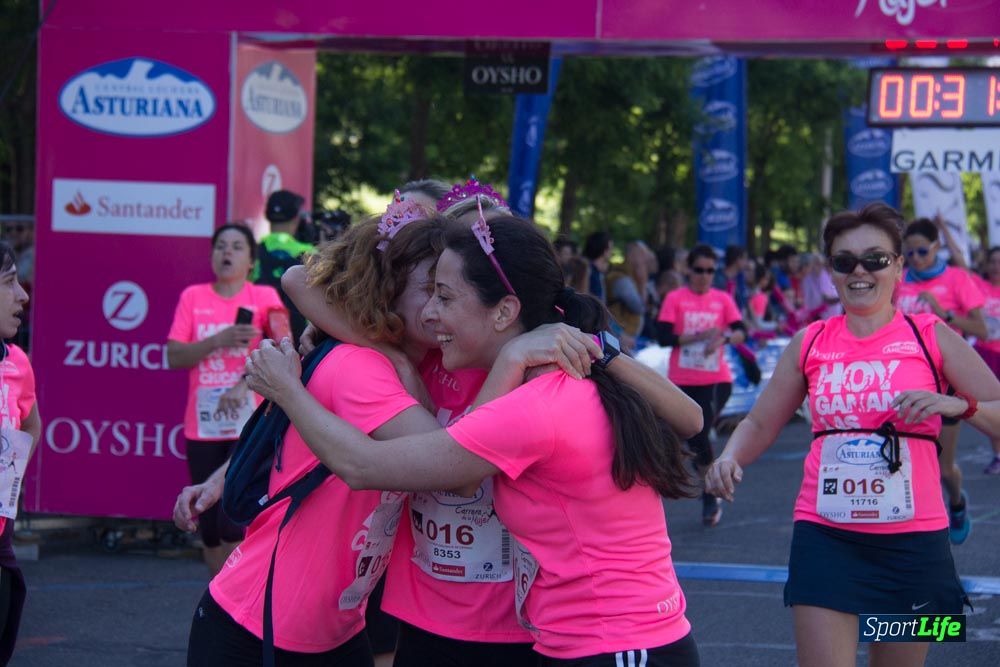 Carrera de la Mujer Madrid: arco derecho, del minuto 21 al 43