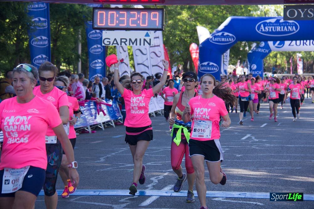 Carrera de la Mujer Madrid: arco derecho, del minuto 21 al 43
