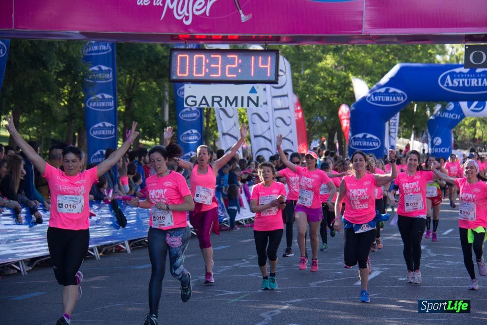 Carrera de la Mujer Madrid: arco derecho, del minuto 21 al 43