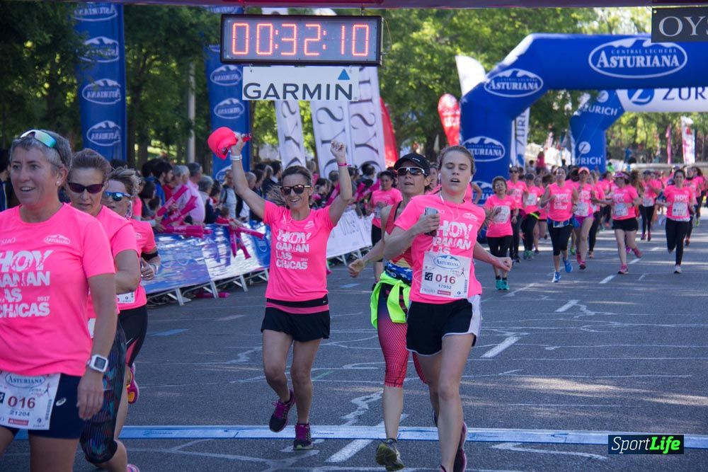 Carrera de la Mujer Madrid: arco derecho, del minuto 21 al 43